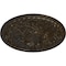 Ekena Millwork Tristan Ceiling Medallion (Fits Canopies up to 5 1/2"), 26"OD x 3"P, Stone Hearth Crackle CM26TNSHC - alternate 3